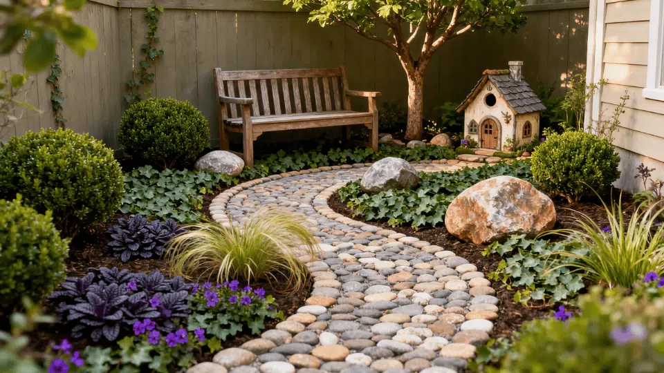 Corner Backyard Fairy Scene