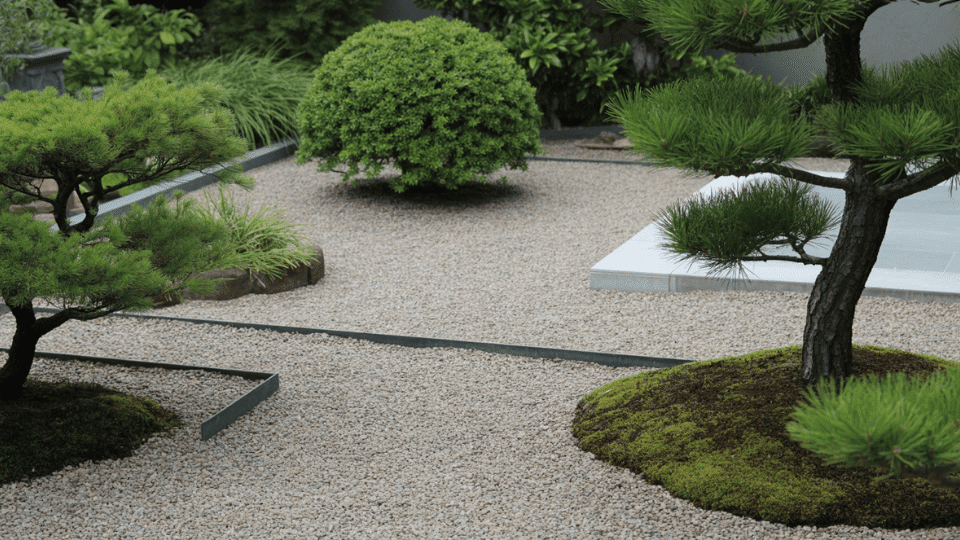 Gravel Base to Tie the Design Together