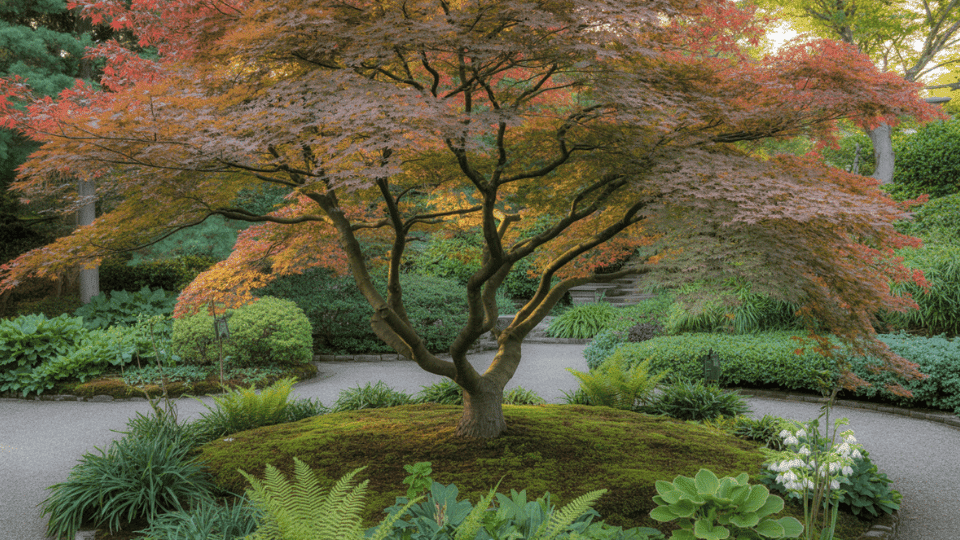 _Japanese Maple as a Four Season Focal Point
