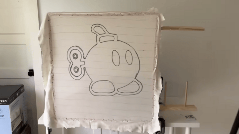 Step 1 Project and Trace Your Design