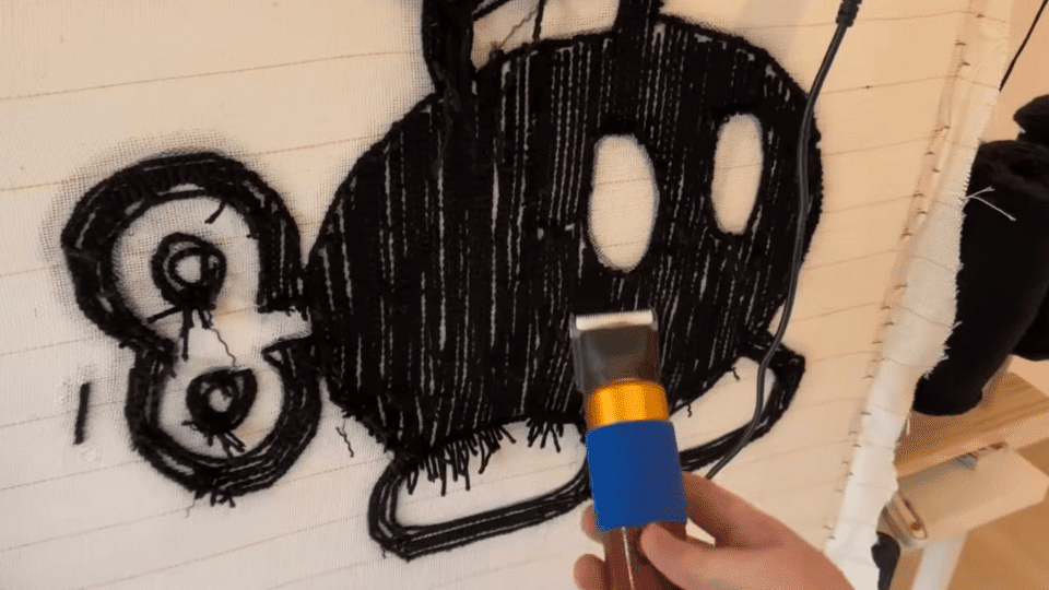 Step 5 Trim and Shape the Rug Surface