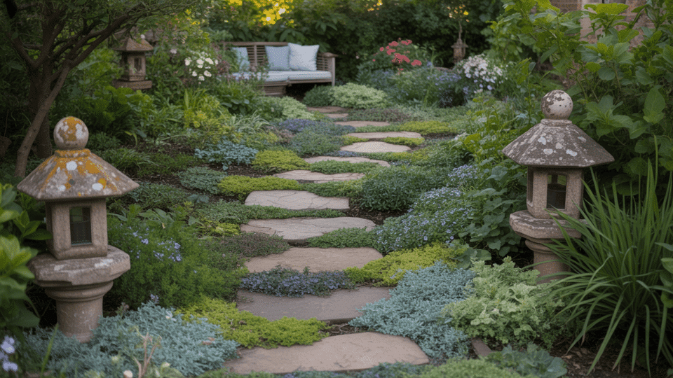 Stepping Stone Path to a Secret Nook