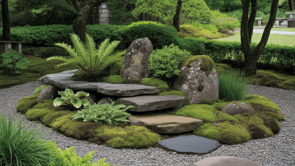 Stone and Moss Garden
