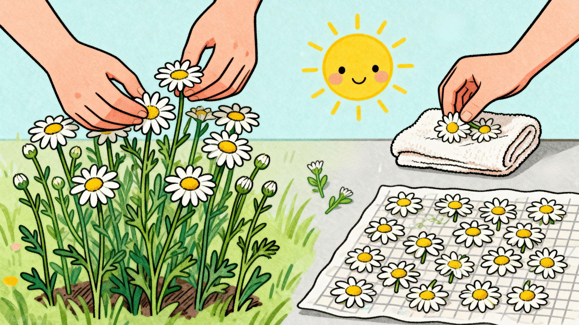 When and How to Harvest Chamomile