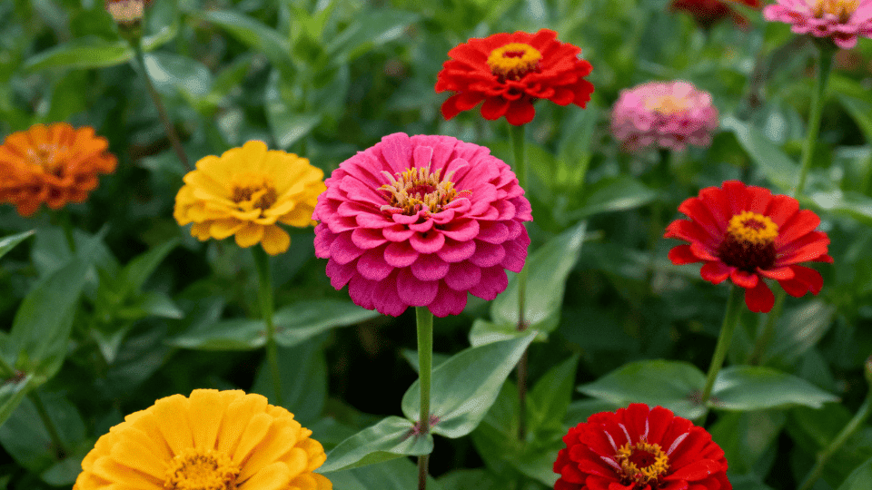 Zinnias