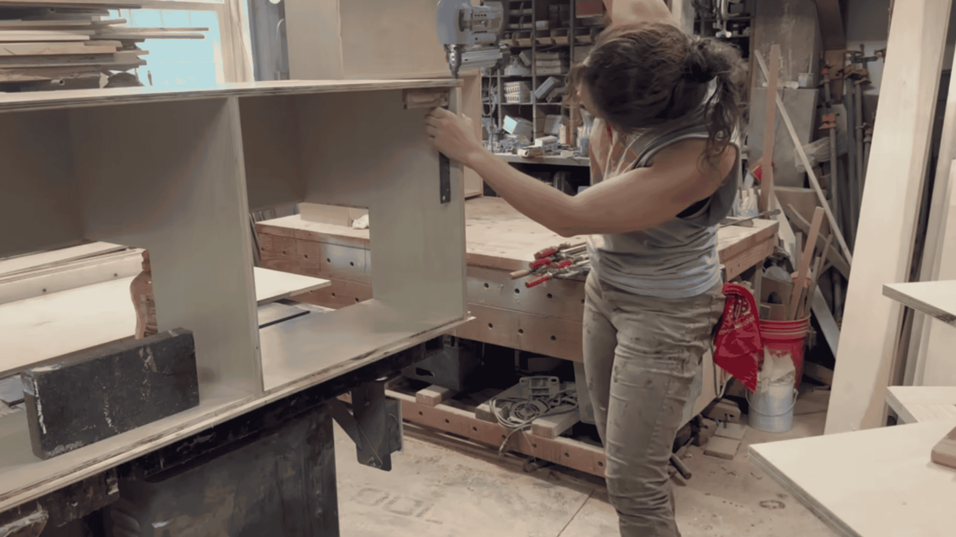 assemble and dry fit the cabinet boxes image