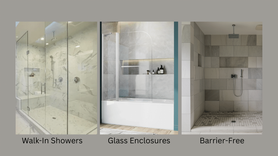 choose your shower style