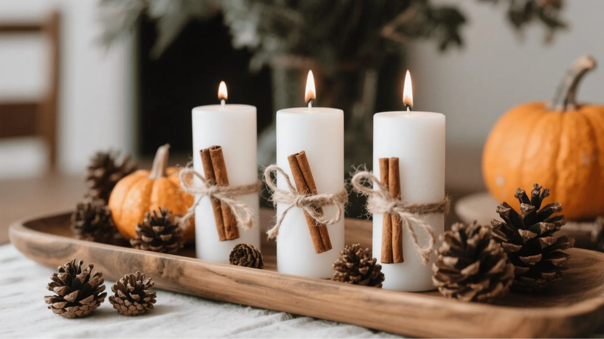 cinnamon stick candle wraps