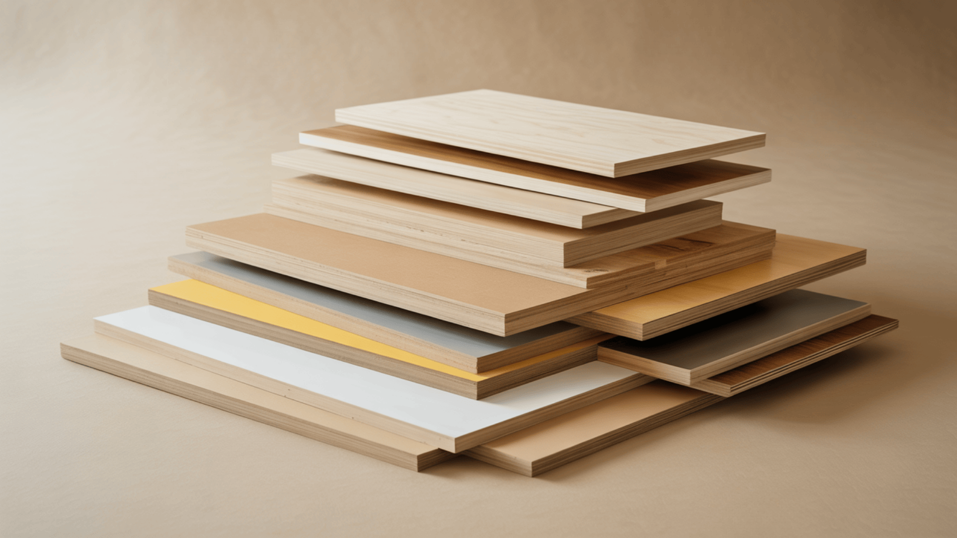 different types of plywood