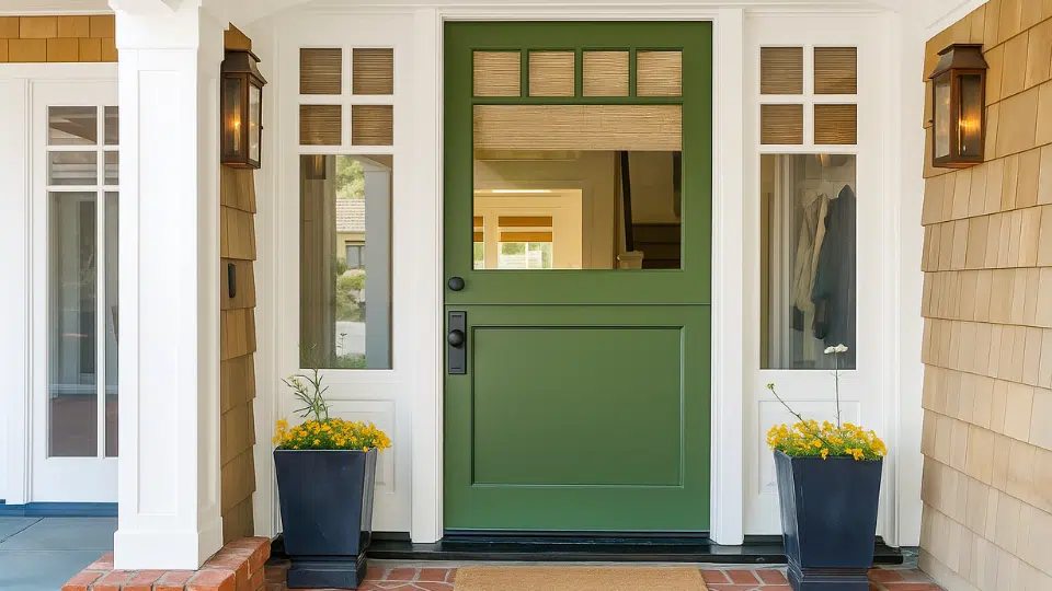 dutch style outdoor dog gate