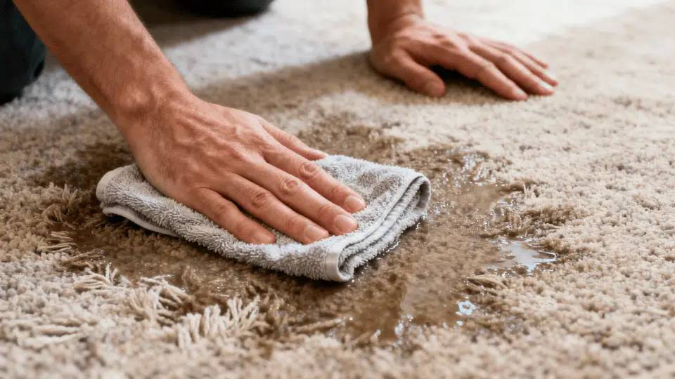 feature image how to dry wet carpet at home effectively