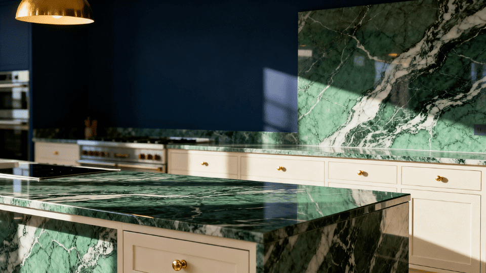 green marble