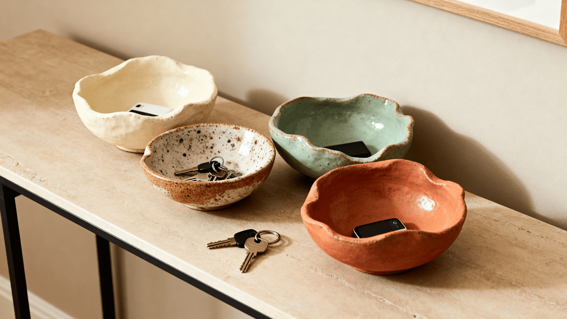 handmade ceramic bowls
