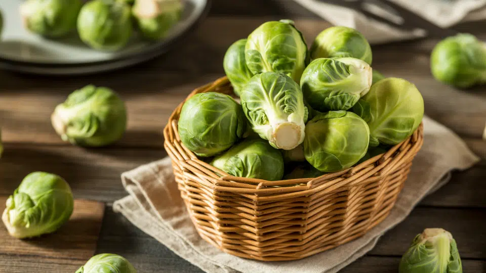 harvest your brussels sprouts