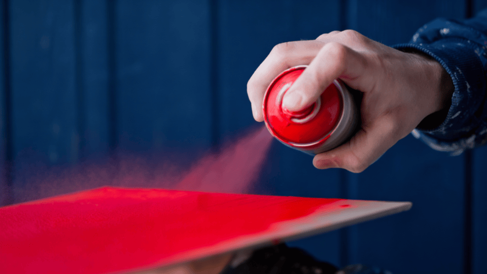 how long for spray paint to dry