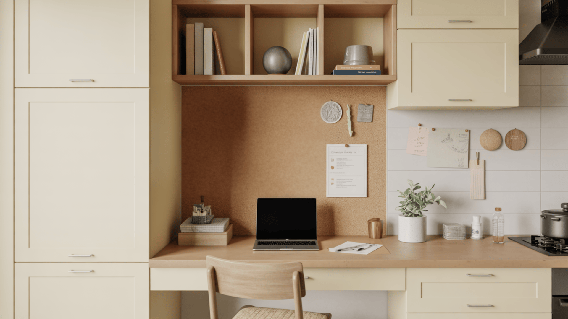 kitchen command center desk