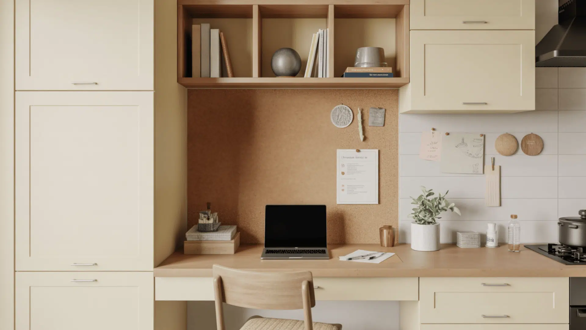 kitchen command center desk