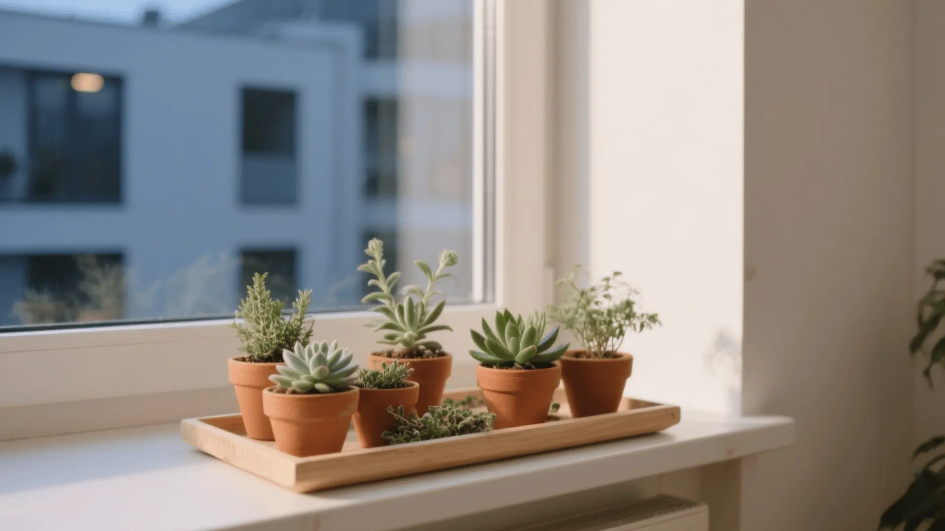 miniature indoor garden
