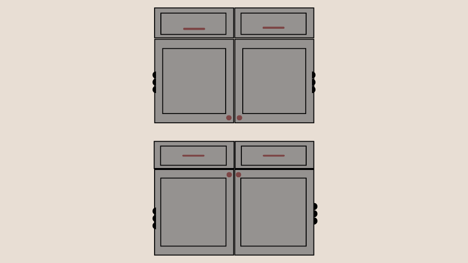 multi drawer banks and cabinet systems