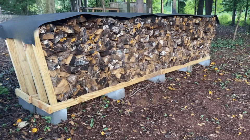 protect your firewood to diy firewood rack