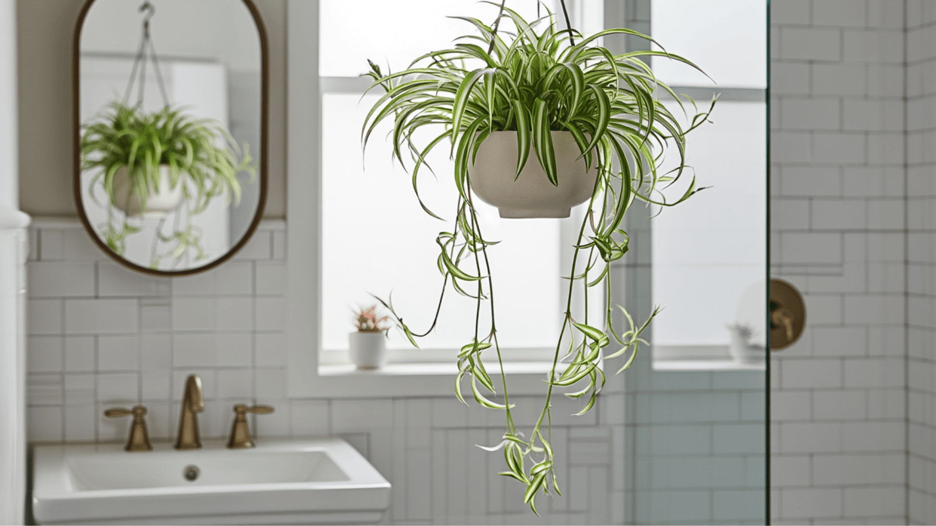 spider plant chlorophytum comosum