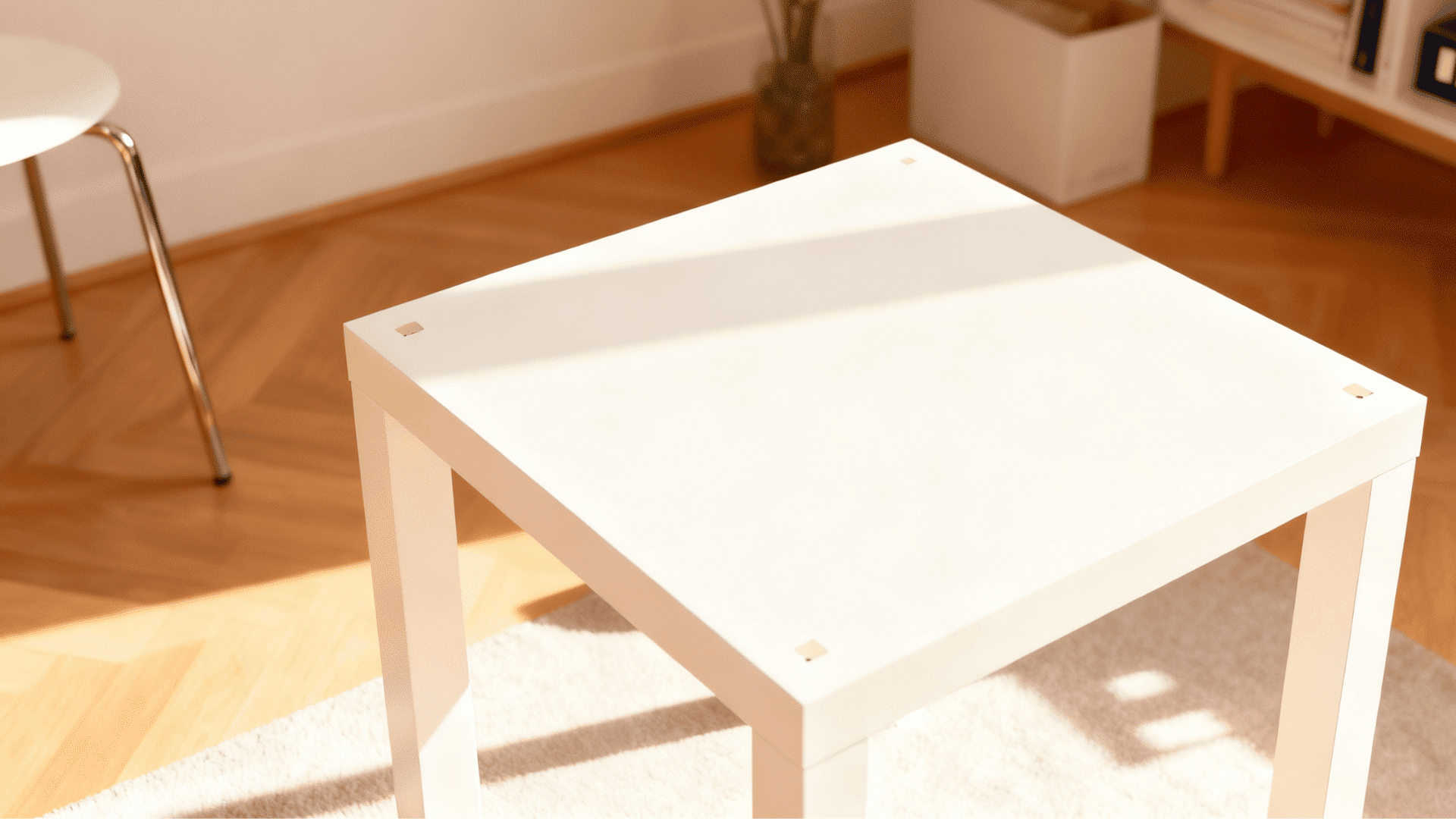 step 1 prepare the table