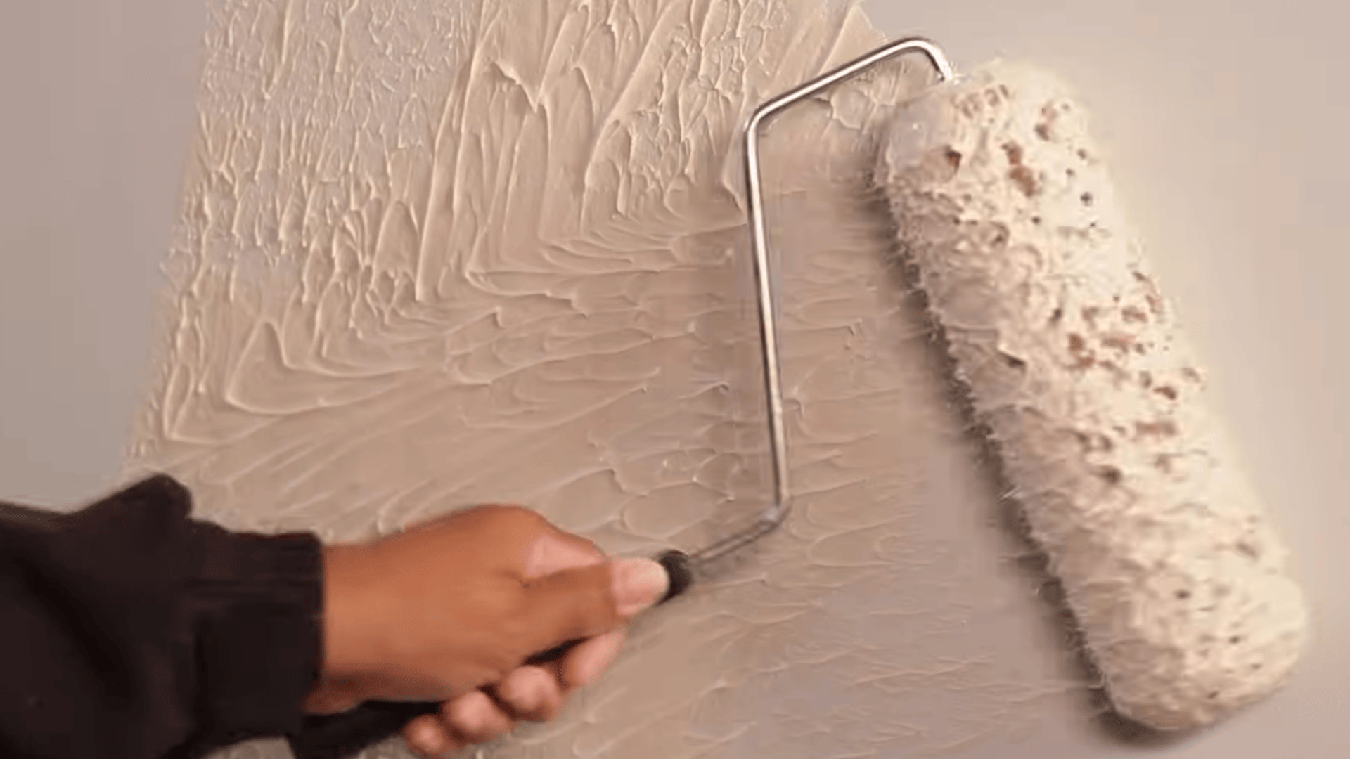 step 3 apply the base coat with a roller