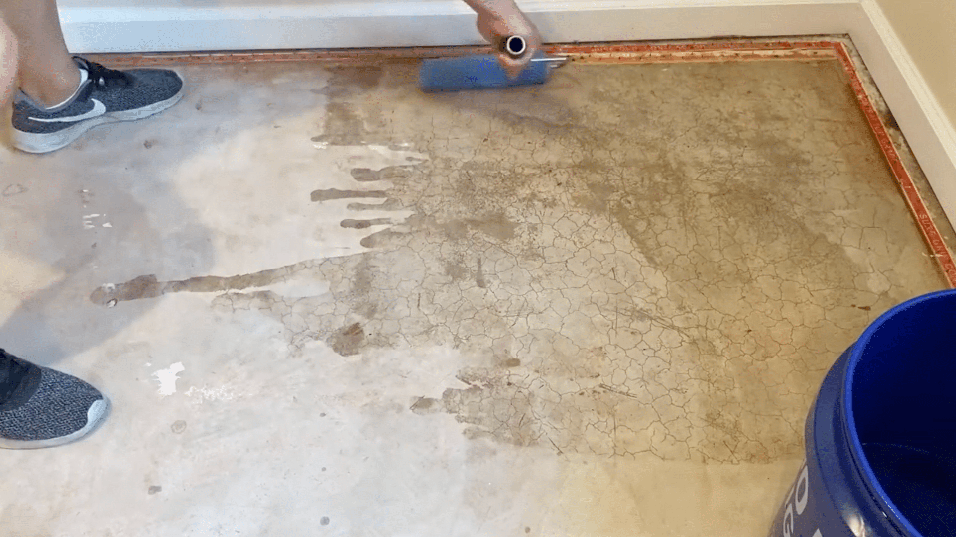 step 3 apply the first coat