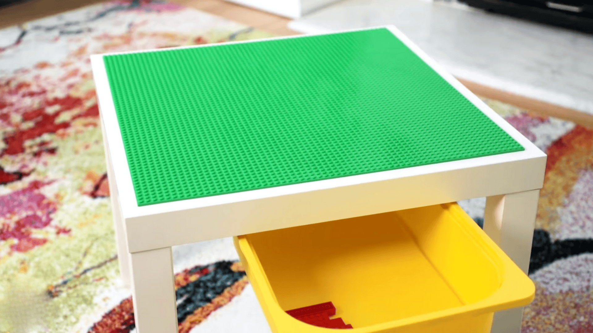 step 4 attach the baseplates