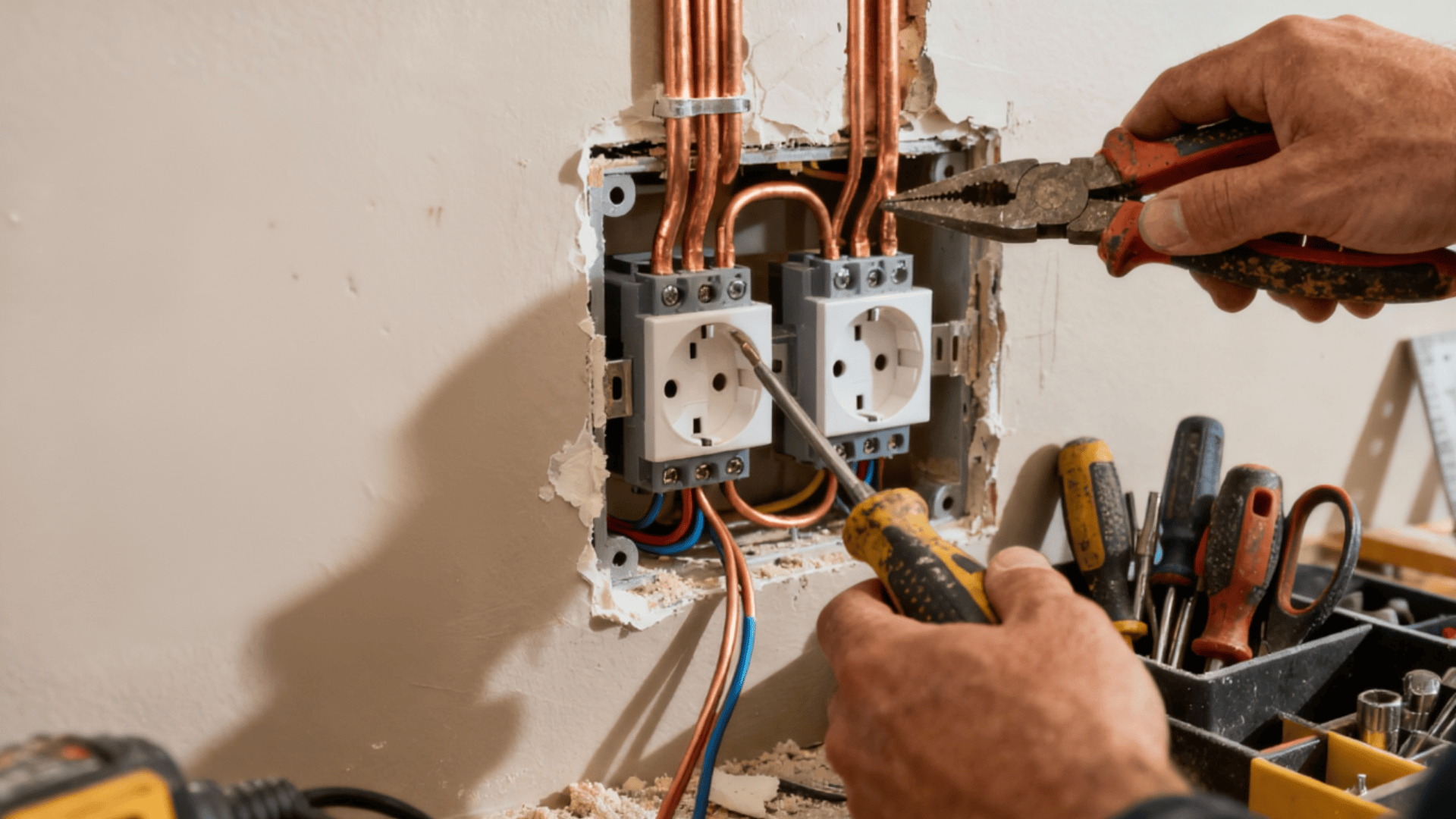 step 4 installing new wiring and components