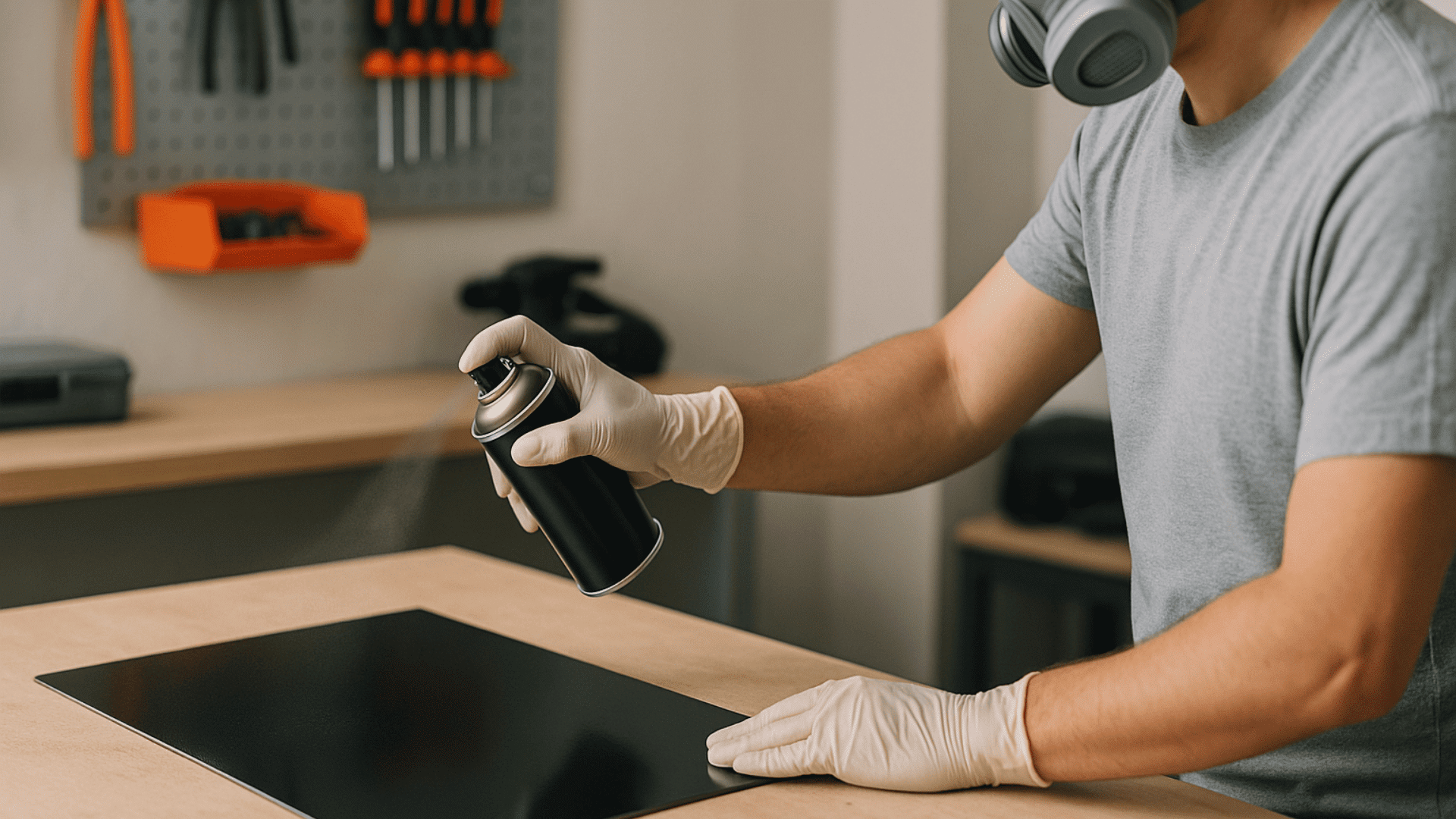 step 4 paint with metal specific paint