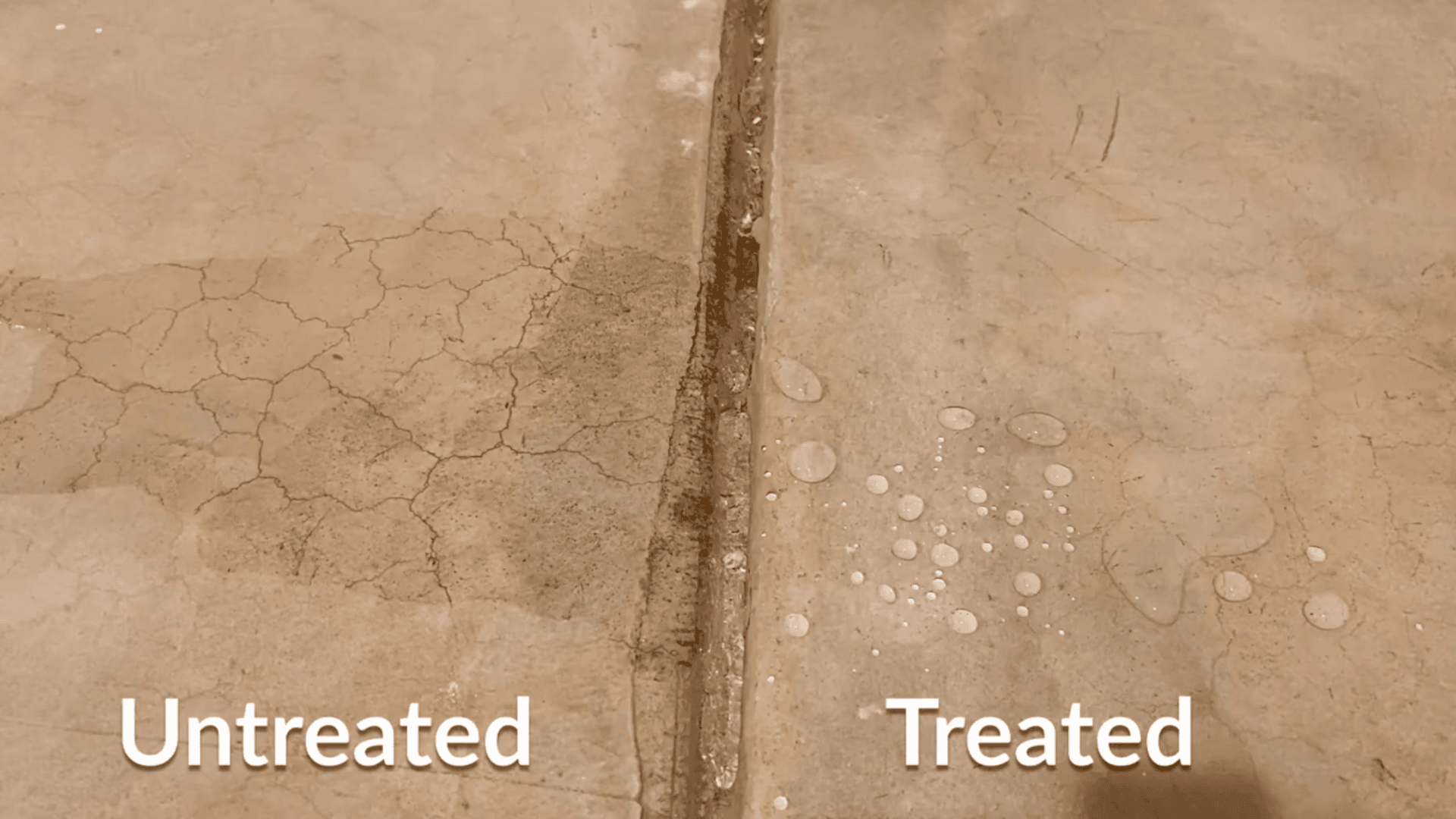 step 5 let the floor cure and test the seal