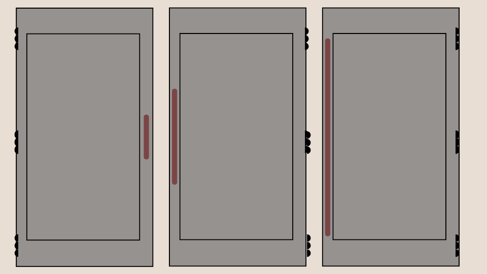 tall pantry and utility cabinets