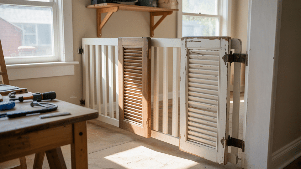 upcycled furniture gate