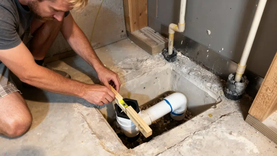 update plumbing to diy remodel shower