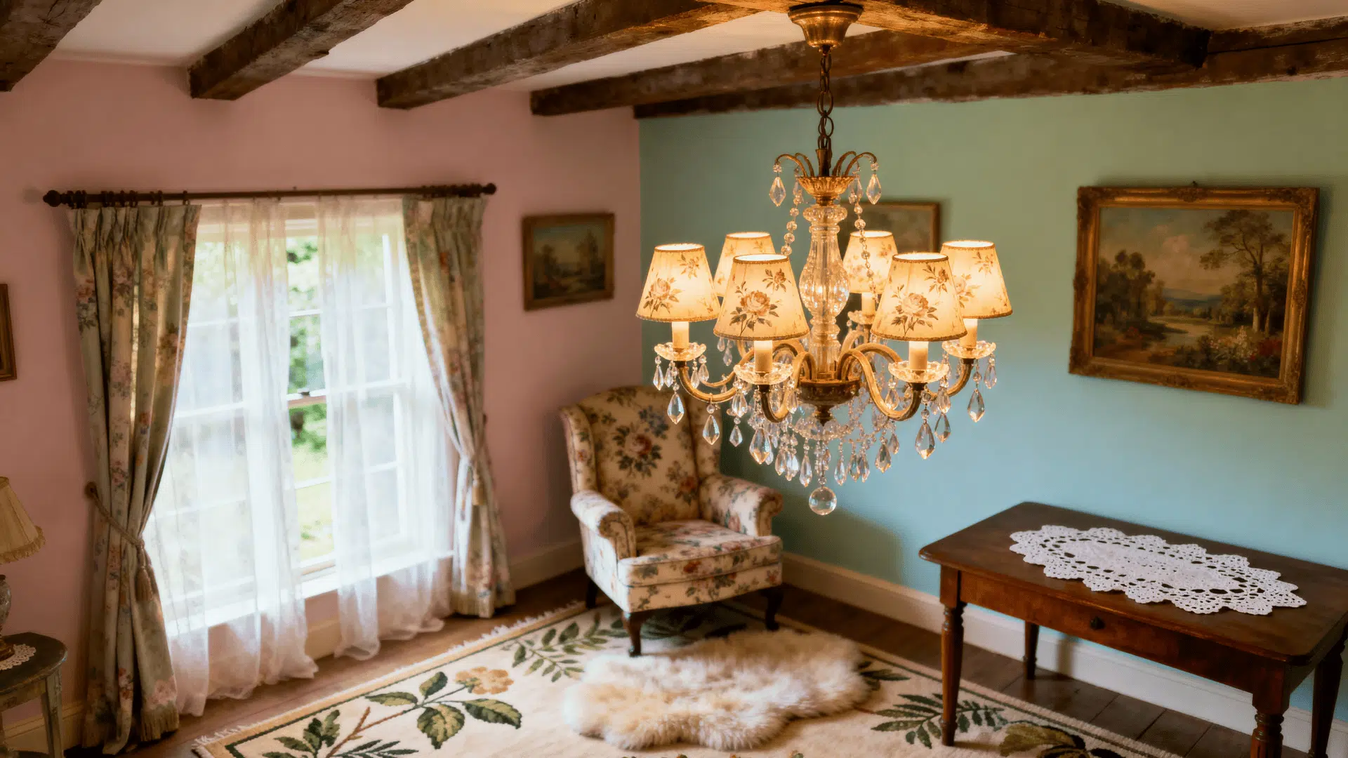 vintage style chandelier