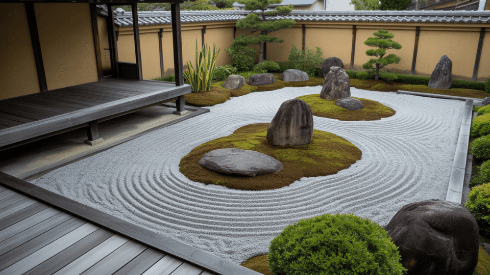 zen garden style