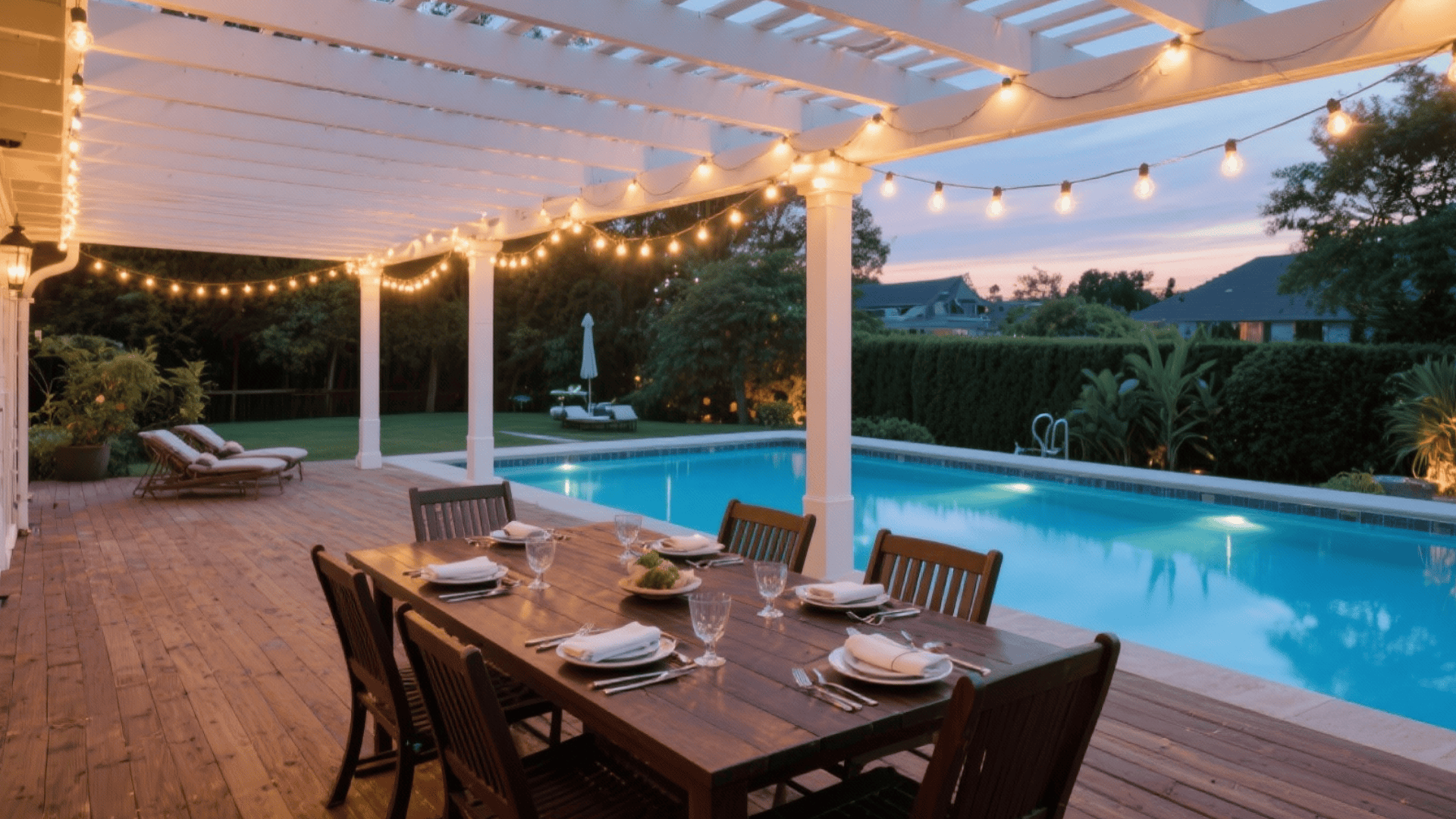 dining pergola extension