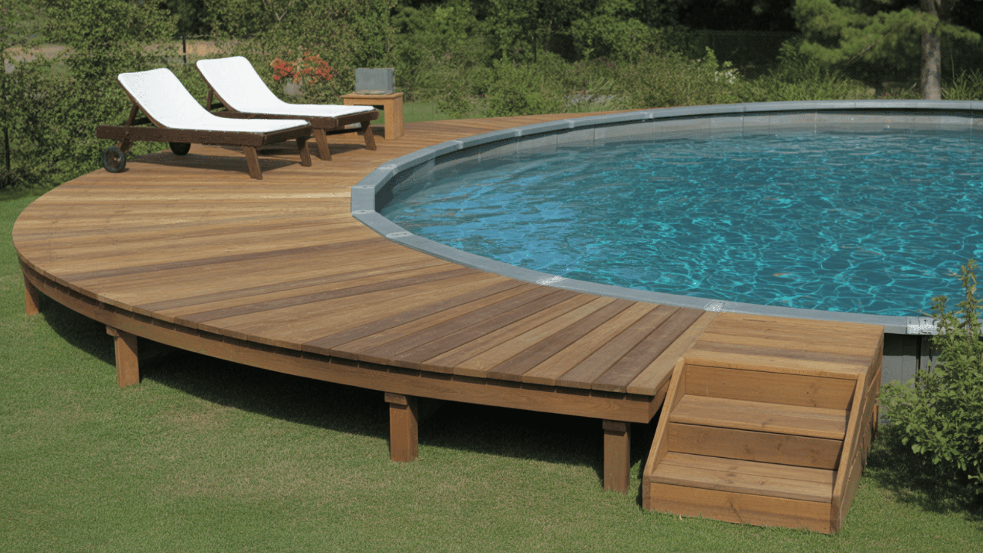 half moon party deck