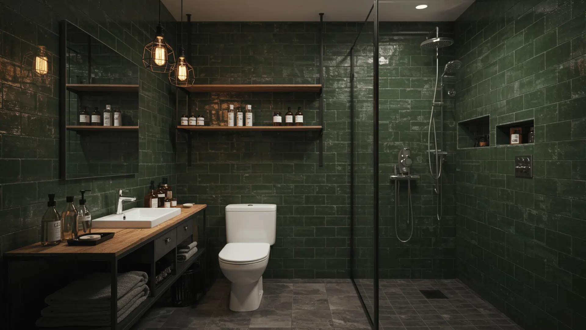 industrial green chic